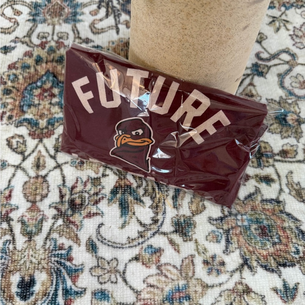 Y2K Virginia Tech Toddler T-Shirt 5T Future Legend Kids Graphic Tee - Burgundy - Picture 4 of 10